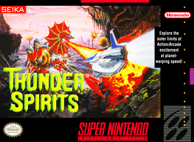 Jaquette de Thunder Spirits