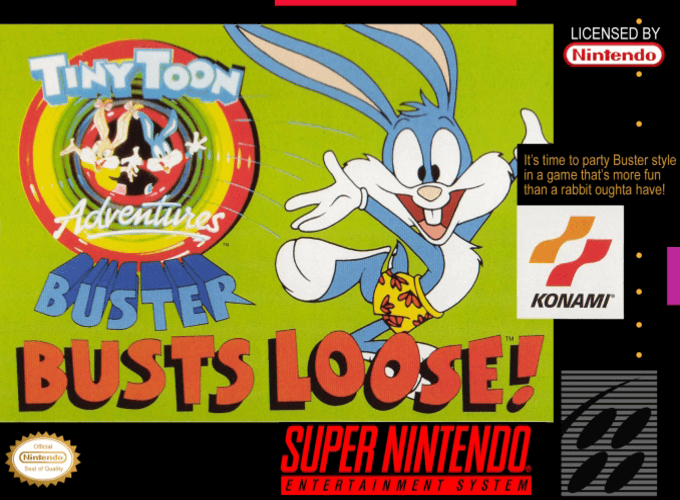 Jaquette de Tiny Toon Adventures: Buster Busts Loose!
