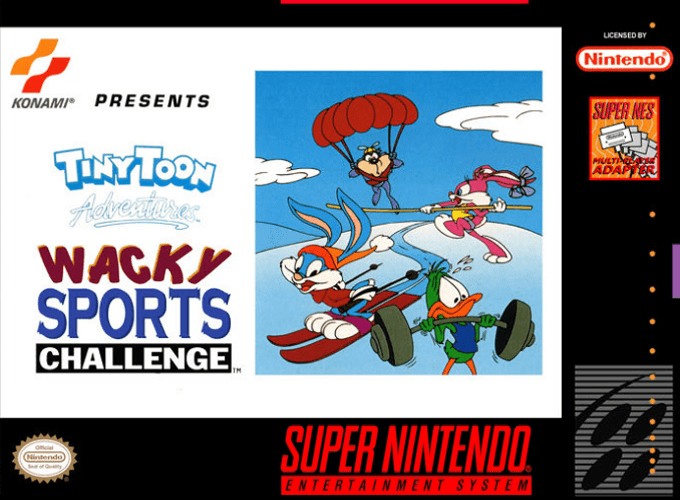 Jaquette de Tiny Toon Adventures: Wacky Sports Challenge