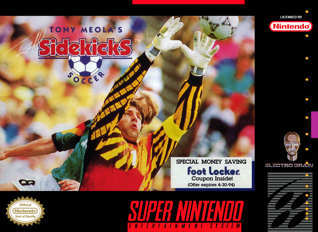 Jaquette de Tony Meola's Sidekicks Soccer
