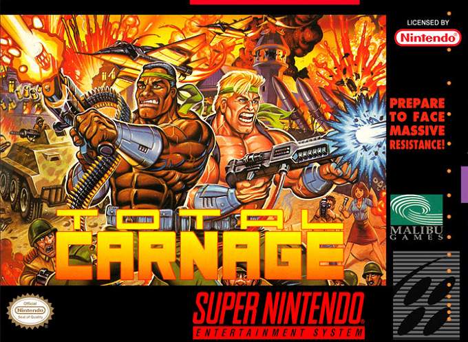 Jaquette de Total Carnage