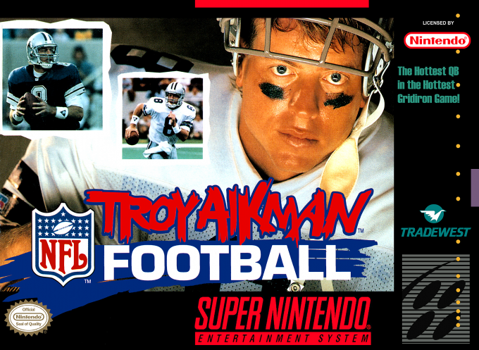 Jaquette de Troy Aikman NFL Football