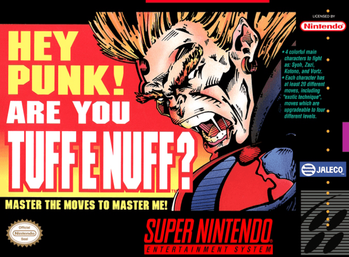 Jaquette de Tuff E Nuff