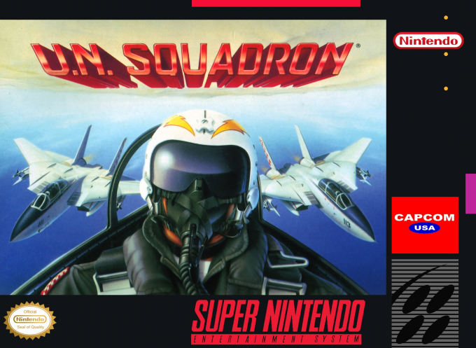 Jaquette de U.N. Squadron