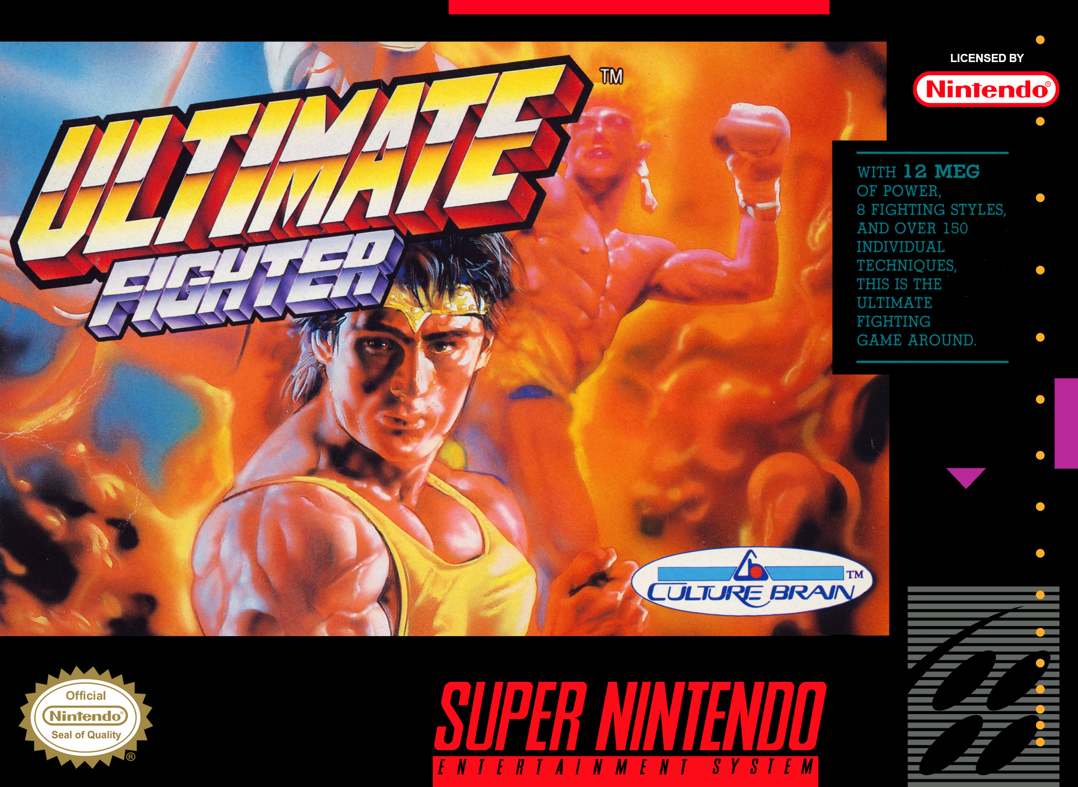 Jaquette de Ultimate Fighter