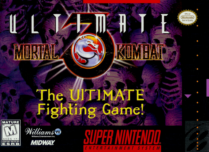 Jaquette de Ultimate Mortal Kombat 3