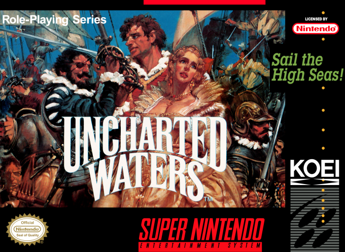 Jaquette de Uncharted Waters