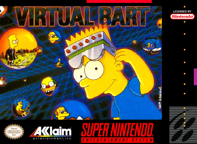 Jaquette de Virtual Bart