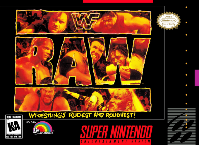 Jaquette de WWF RAW