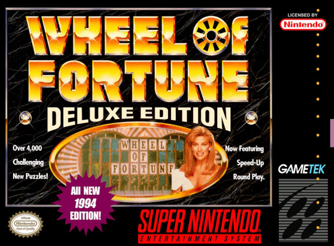 Jaquette de Wheel of Fortune Deluxe!