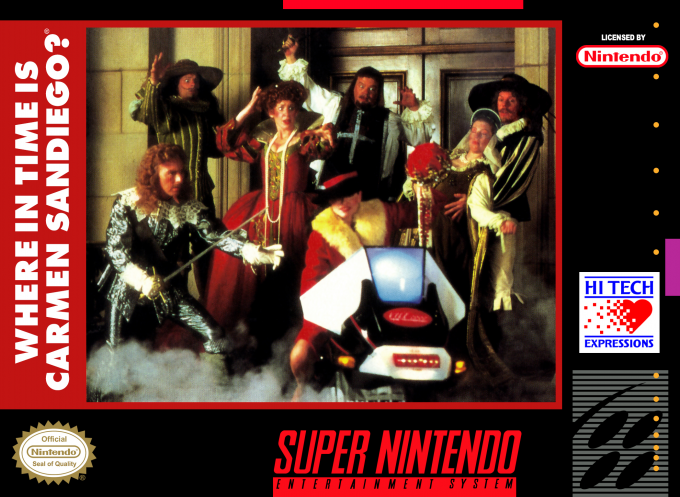 Jaquette de Where in Time Is Carmen Sandiego?