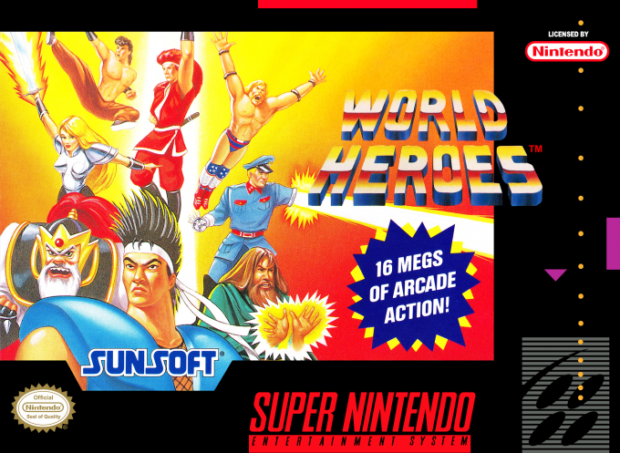 Jaquette de World Heroes