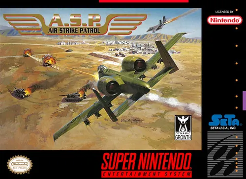 Jaquette de A.S.P. Air Strike Patrol