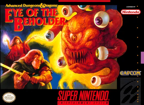 Jaquette de Advanced Dungeons & Dragons: Eye of the Beholder
