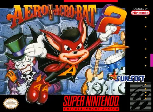 Jaquette de Aero the Acro-Bat 2