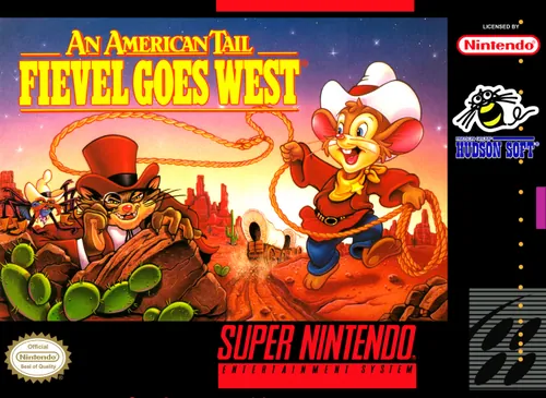 Jaquette de An American Tail: Fievel Goes West