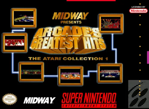 Jaquette de Arcade's Greatest Hits: The Atari Collection 1