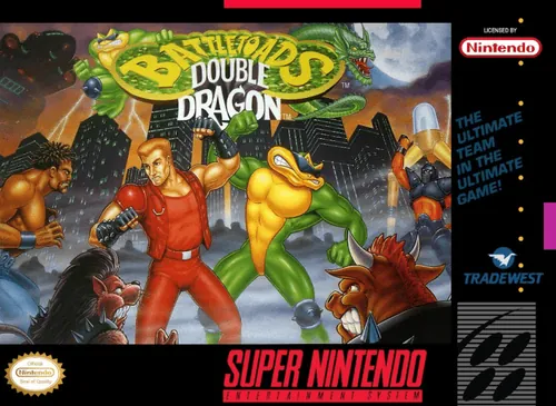 Jaquette de Battletoads & Double Dragon: The Ultimate Team
