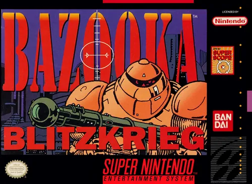 Jaquette de Bazooka Blitzkrieg