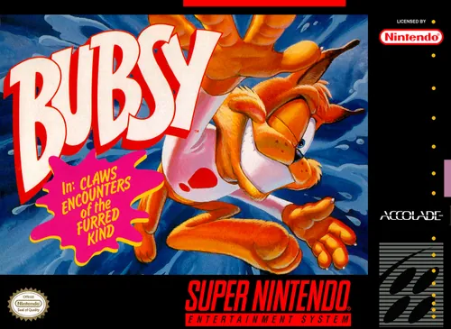 Jaquette de Bubsy in Claws Encounters of the Furred Kind