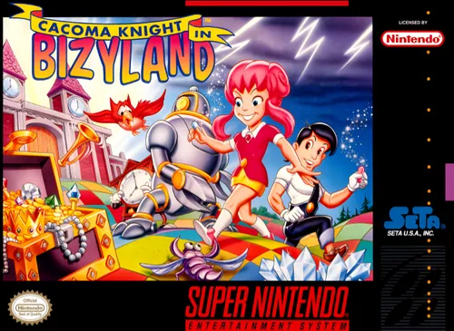 Jaquette de Cacoma Knight in Bizyland