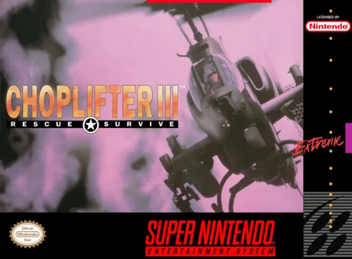 Jaquette de Choplifter III