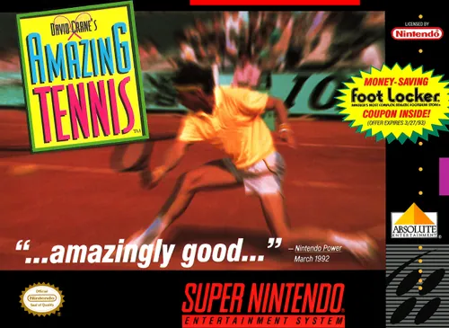 Jaquette de David Crane's Amazing Tennis