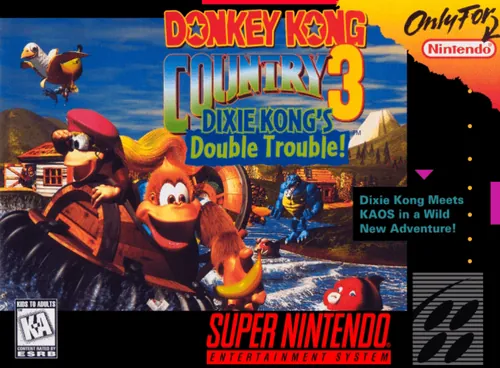 Jaquette de Donkey Kong Country 3: Dixie Kong's Double Trouble!