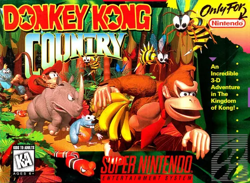 Jaquette de Donkey Kong Country
