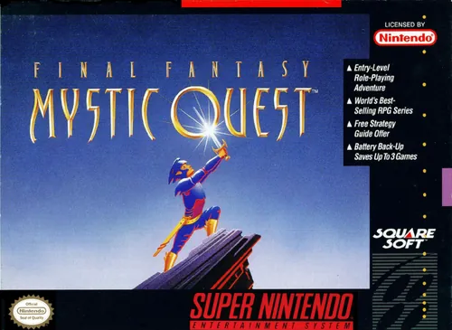 Jaquette de Final Fantasy Mystic Quest