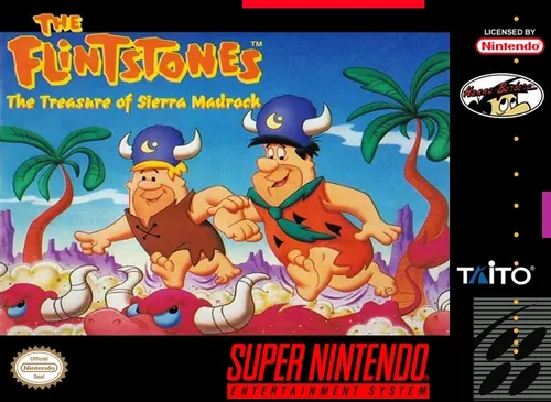 Jaquette de The Flintstones: The Treasure of Sierra Madrock