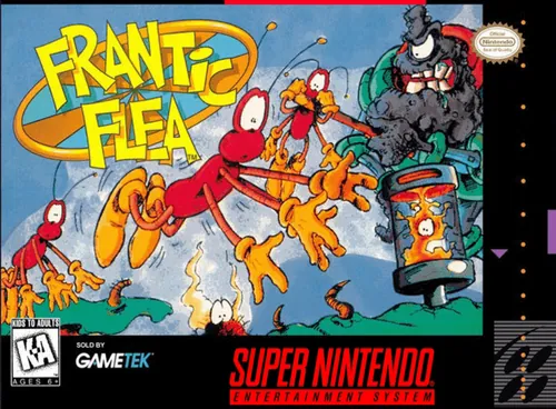 Jaquette de Frantic Flea