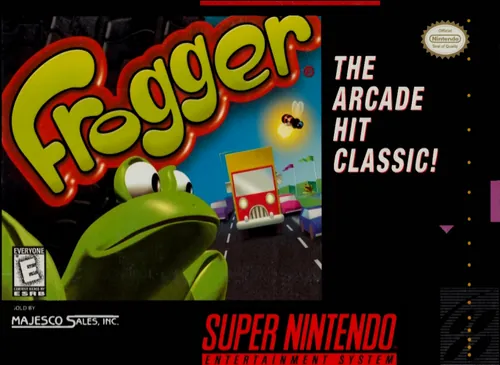 Jaquette de Frogger