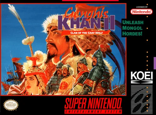 Jaquette de Genghis Khan II: Clan of the Gray Wolf