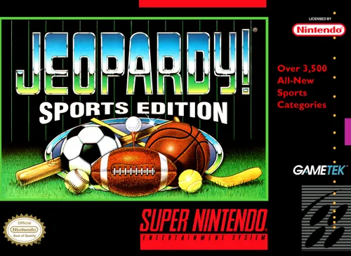 Jaquette de Jeopardy! Sports Edition