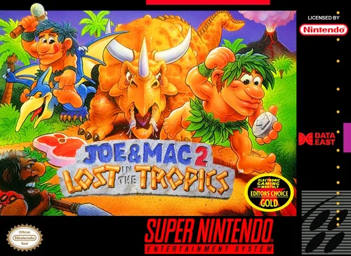 Jaquette de Joe & Mac 2: Lost in the Tropics
