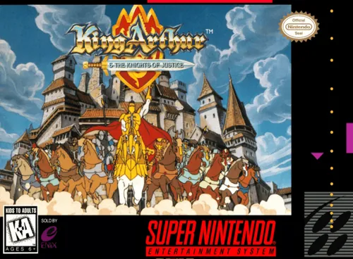 Jaquette de King Arthur & the Knights of Justice