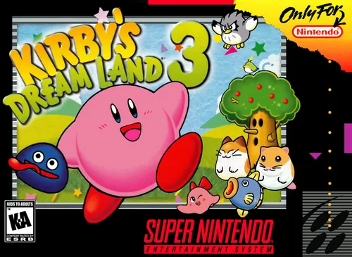 Jaquette de Kirby's Dream Land 3