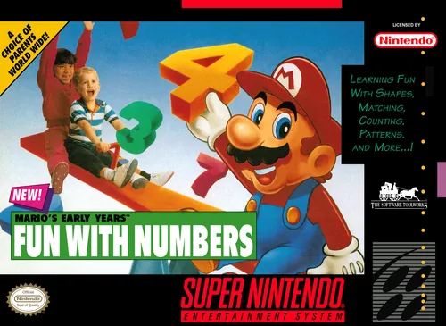 Jaquette de Mario's Early Years! Fun with Numbers