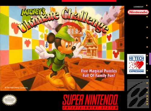 Jaquette de Mickey's Ultimate Challenge