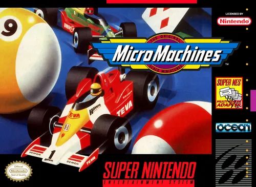 Jaquette de Micro Machines