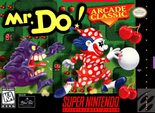 Jaquette de Mr. Do!
