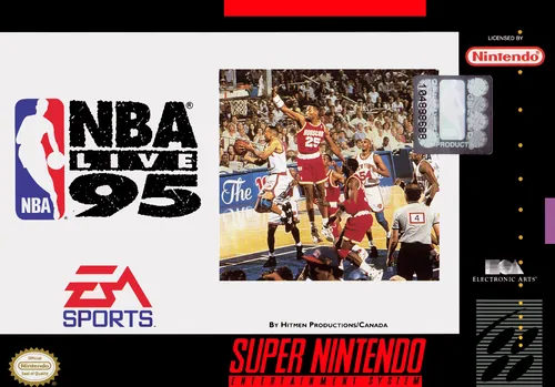 Jaquette de NBA Live 95