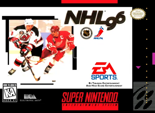Jaquette de NHL 96