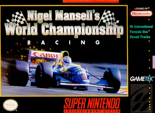 Jaquette de Nigel Mansell's World Championship Racing