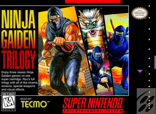 Jaquette de Ninja Gaiden Trilogy