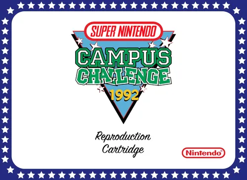 Jaquette de Nintendo Campus Challenge 1992