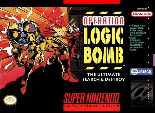 Jaquette de Operation Logic Bomb