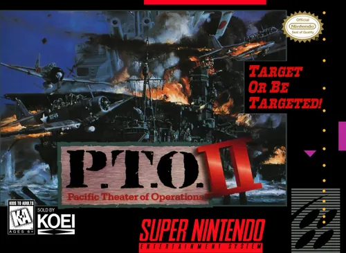 Jaquette de P.T.O. II: Pacific Theater of Operations