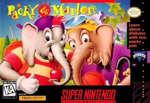 Jaquette de Packy and Marlon